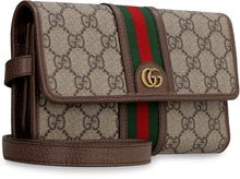 Carica l'immagine nel visualizzatore di Gallery, Mini-bag Ophidia in tessuto GG Supreme
