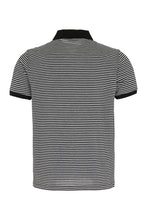 Load image into Gallery viewer, Striped cotton polo shirt
