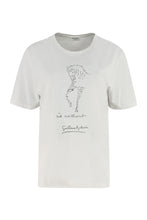 Carica l'immagine nel visualizzatore di Gallery, T-shirt in cotone con stampa
