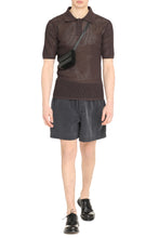 Load image into Gallery viewer, Mesh fabric polo shirt
