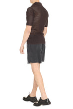Load image into Gallery viewer, Mesh fabric polo shirt
