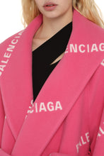 Carica l'immagine nel visualizzatore di Gallery, Cappotto in misto lana stampato
