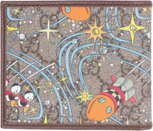 Carica l'immagine nel visualizzatore di Gallery, Portafoglio flap-over stampa Donald Duck Disney x Gucci
