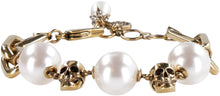 Carica l'immagine nel visualizzatore di Gallery, Bracciale a catena con perle
