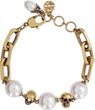 Carica l'immagine nel visualizzatore di Gallery, Bracciale a catena con perle
