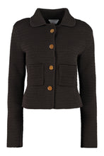 Load image into Gallery viewer, Cardigan with metal buttons
