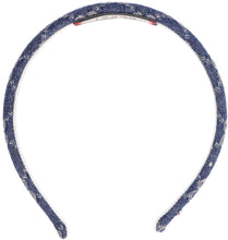 Carica l'immagine nel visualizzatore di Gallery, Fascia per capelli in denim
