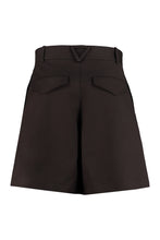 Load image into Gallery viewer, Cotton bermuda with pleats
