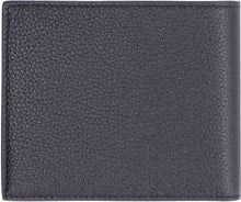 Load image into Gallery viewer, Leather flap-over wallet
