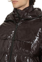 Load image into Gallery viewer, Long hooded down jacket
