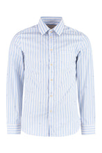 Carica l'immagine nel visualizzatore di Gallery, Camicia in cotone a righe ricamata
