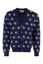 Carica l'immagine nel visualizzatore di Gallery, Cardigan in maglia jacquard
