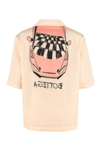 Carica l'immagine nel visualizzatore di Gallery, Camicia a maniche corte in misto seta

