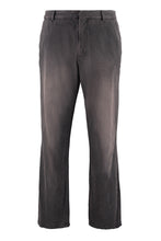 Carica l'immagine nel visualizzatore di Gallery, Pantaloni slim fit in cotone
