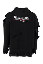 Carica l'immagine nel visualizzatore di Gallery, Felpa in maglia con cappuccio
