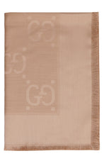 Carica l'immagine nel visualizzatore di Gallery, Scialle in lana jacquard con motivo GG
