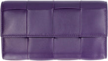 Carica l'immagine nel visualizzatore di Gallery, Portafoglio flap-over in pelle
