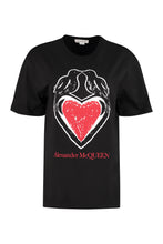 Carica l'immagine nel visualizzatore di Gallery, T-shirt girocollo in cotone
