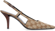 Carica l'immagine nel visualizzatore di Gallery, Slingback in tessuto GG Supreme
