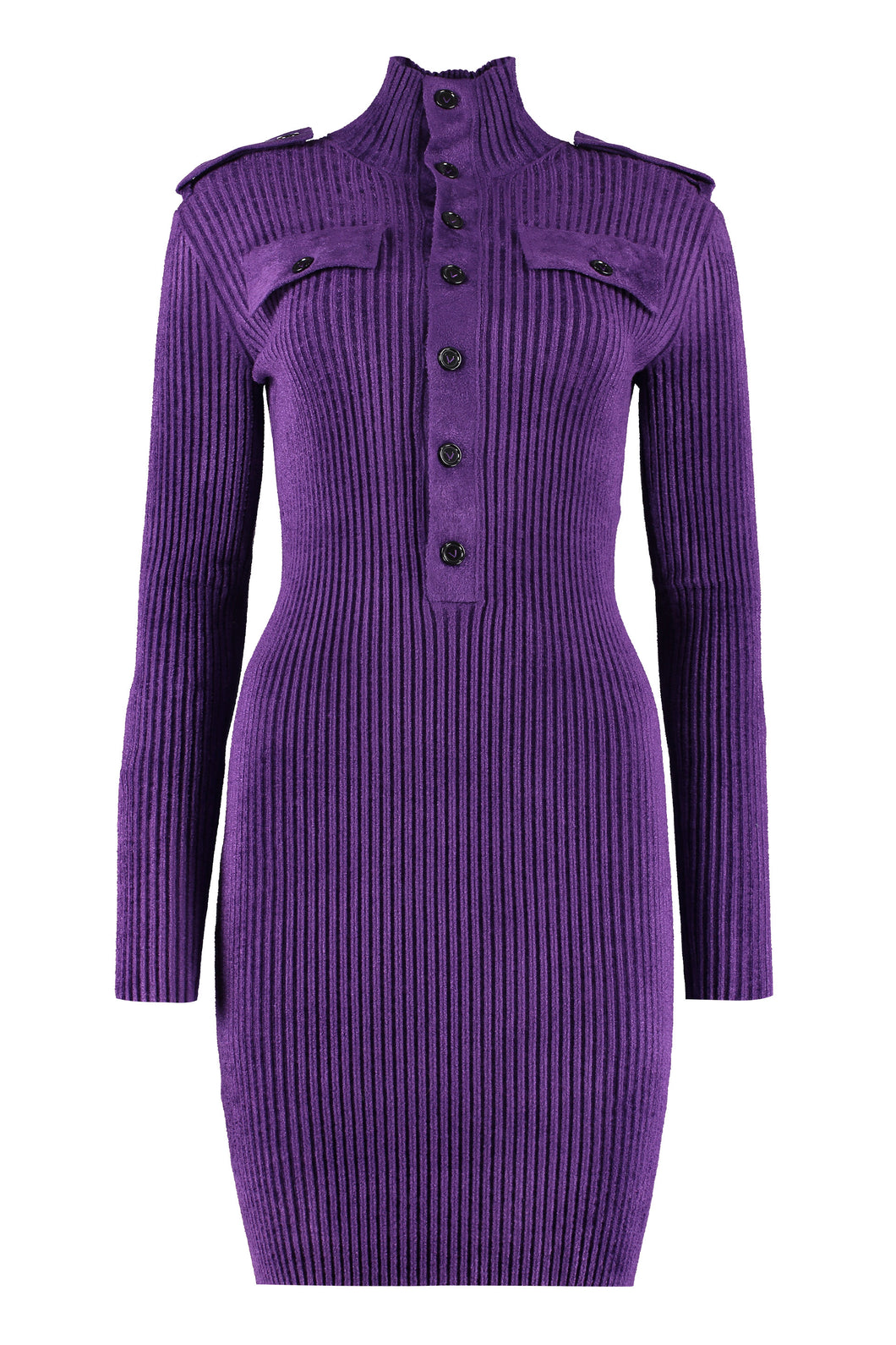 Ribbed knit dress