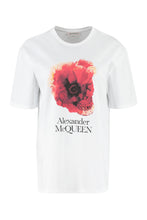Carica l'immagine nel visualizzatore di Gallery, T-shirt a maniche corte in cotone con stampa
