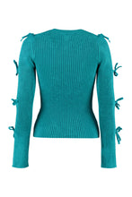 Carica l'immagine nel visualizzatore di Gallery, Pullover a coste con lacci
