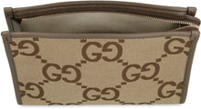 Carica l'immagine nel visualizzatore di Gallery, Pouch in tessuto jumbo GG
