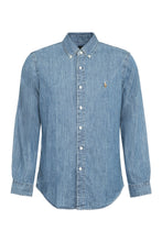 Carica l'immagine nel visualizzatore di Gallery, Camicia in denim con logo
