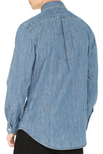 Carica l'immagine nel visualizzatore di Gallery, Camicia in denim con logo
