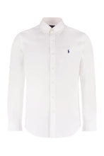 Load image into Gallery viewer, Button-down collar cotton shirt
