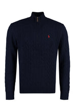 Load image into Gallery viewer, Wool and cachemire turtleneck pullover
