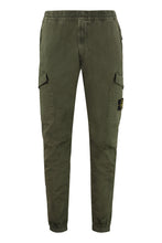 Carica l'immagine nel visualizzatore di Gallery, Pantaloni cargo in twill di cotone
