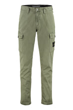 Carica l'immagine nel visualizzatore di Gallery, Pantaloni cargo in cotone stretch
