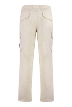 Carica l'immagine nel visualizzatore di Gallery, Pantaloni cargo in cotone stretch
