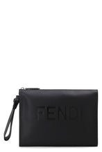 Load image into Gallery viewer, Matte leather flat pouch
