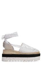 Carica l'immagine nel visualizzatore di Gallery, Espadrillas platform Gaia in canvas
