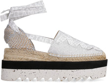 Carica l'immagine nel visualizzatore di Gallery, Espadrillas platform Gaia in canvas
