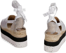 Carica l'immagine nel visualizzatore di Gallery, Espadrillas platform Gaia in canvas
