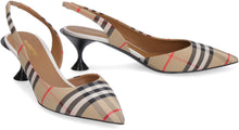 Carica l'immagine nel visualizzatore di Gallery, Slingback a punta in motivo Vintage check
