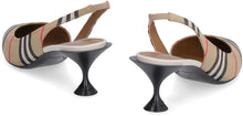 Carica l'immagine nel visualizzatore di Gallery, Slingback a punta in motivo Vintage check
