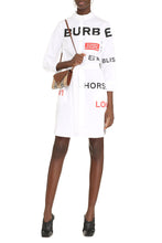 Carica l&#39;immagine nel visualizzatore di Gallery, Abito chemisier in cotone con cintura
