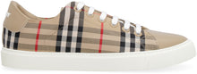 Carica l'immagine nel visualizzatore di Gallery, Sneakers in tela motivo check e pelle
