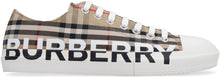 Load image into Gallery viewer, Vintage Check canvas sneakers
