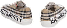 Load image into Gallery viewer, Vintage Check canvas sneakers
