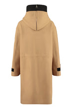 Carica l'immagine nel visualizzatore di Gallery, Cappotto in lana con cappuccio
