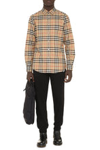 Load image into Gallery viewer, Check print cotton shirt
