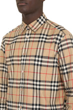 Load image into Gallery viewer, Check print cotton shirt
