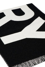 Carica l'immagine nel visualizzatore di Gallery, Sciarpa in lana con intarsio logo
