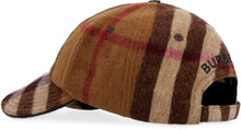 Load image into Gallery viewer, Check motif wool baseball cap
