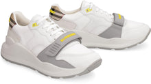 Carica l'immagine nel visualizzatore di Gallery, Sneakers low-top in pelle e tessuto
